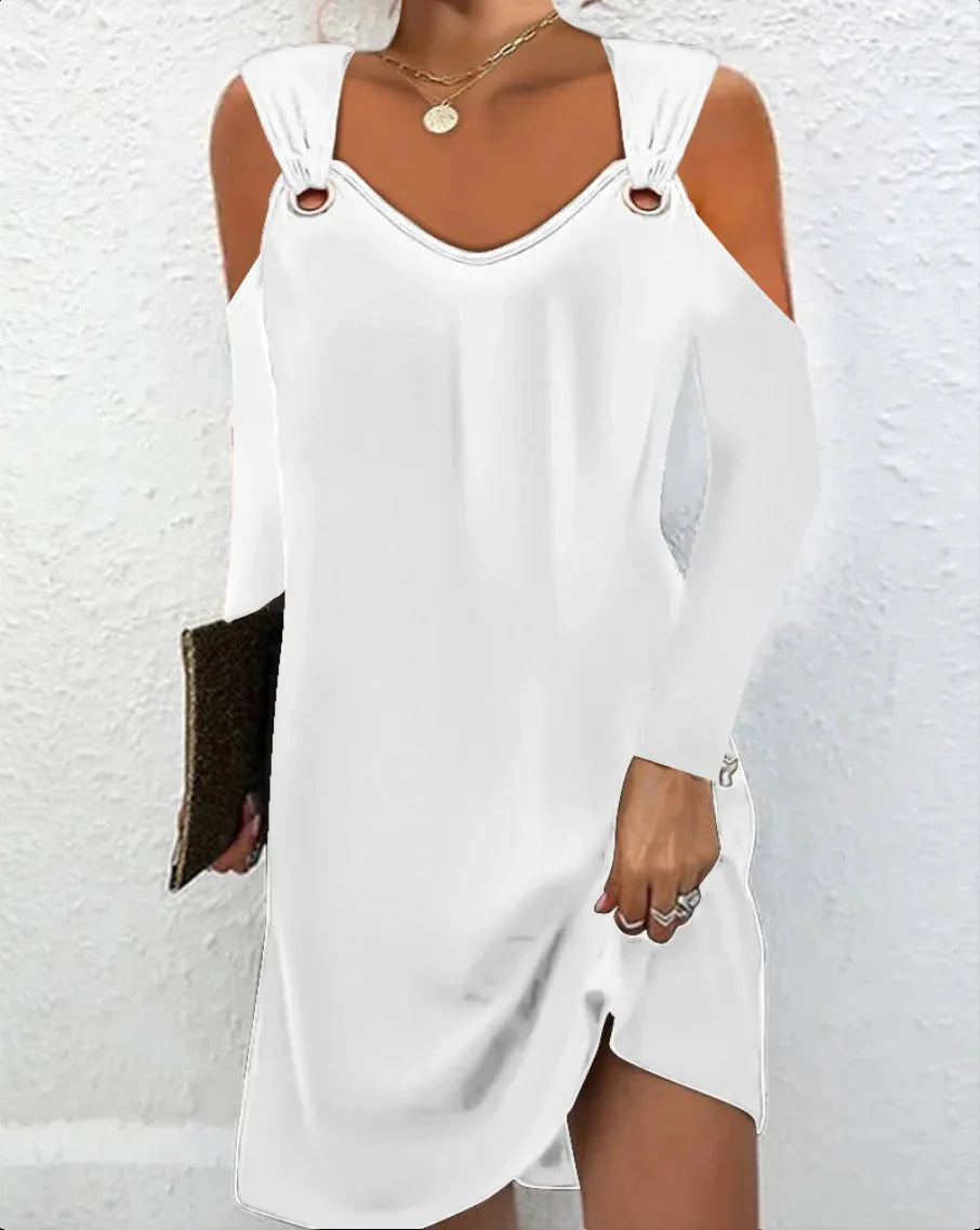 Vestido Feminino com fivela de metal - Marisa