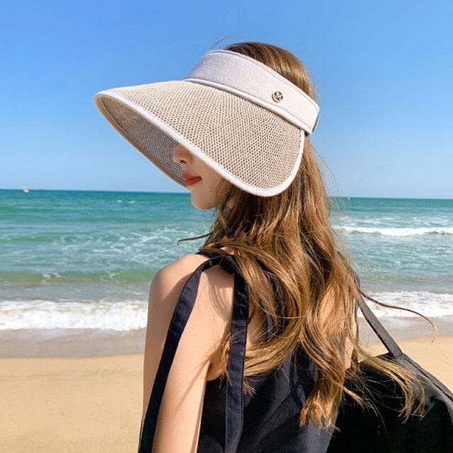 Viseira de Palha Feminina - Simone