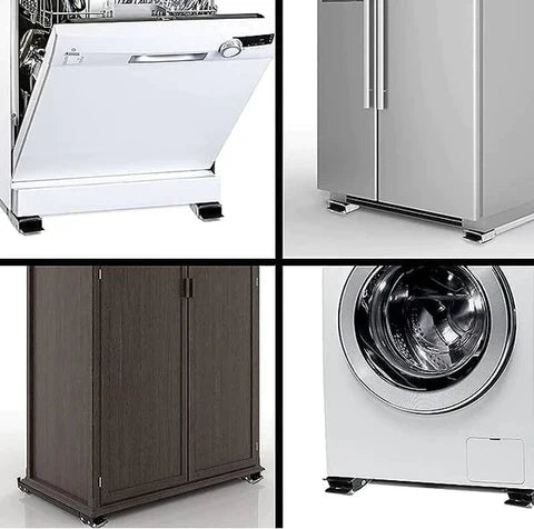 Suporte Base com Rodinhas para Móveis - MovFlex