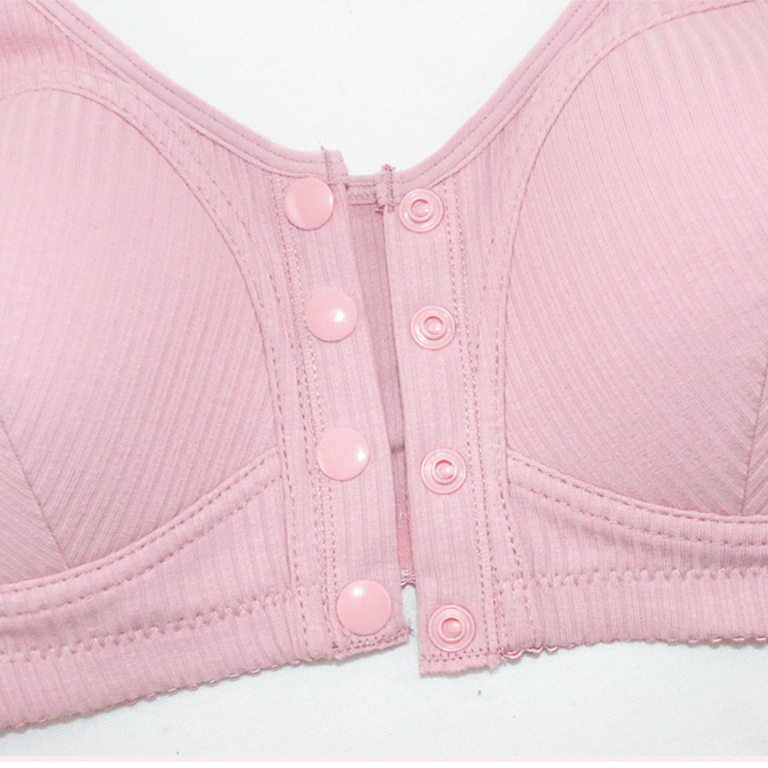 [3 peças] Sutiã Ana Bella - Abertura frontal e praticidade - Lojas Promorin