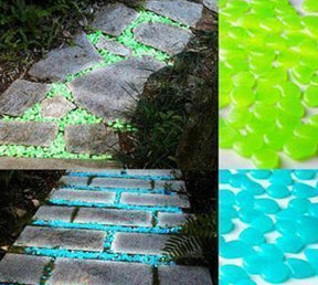 300 Pedras Luminosas para Jardim/Aquário - Lojas Promorin