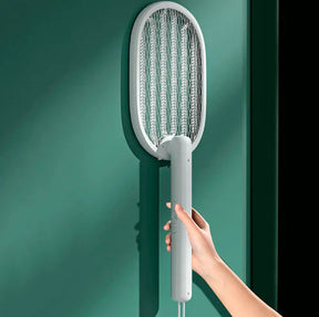 Raquete Elétrica Mata Mosquito recarregável 4 em 1