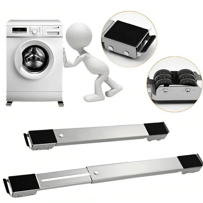 Suporte Base com Rodinhas para Móveis - MovFlex