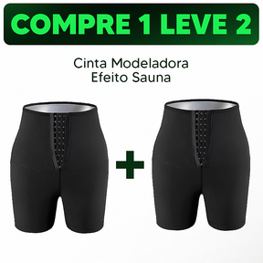 Cinta Modeladora Efeito Sauna Fit Better / compre 1 leve 2