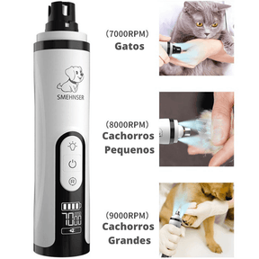 Aparador de unhas elétrico SAFE PET - Gatos e Cachorros - Lojas Promorin