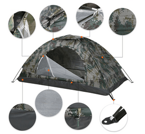 Barraca de Acampamento com Revestimento Anti-UV - Lojas Promorin