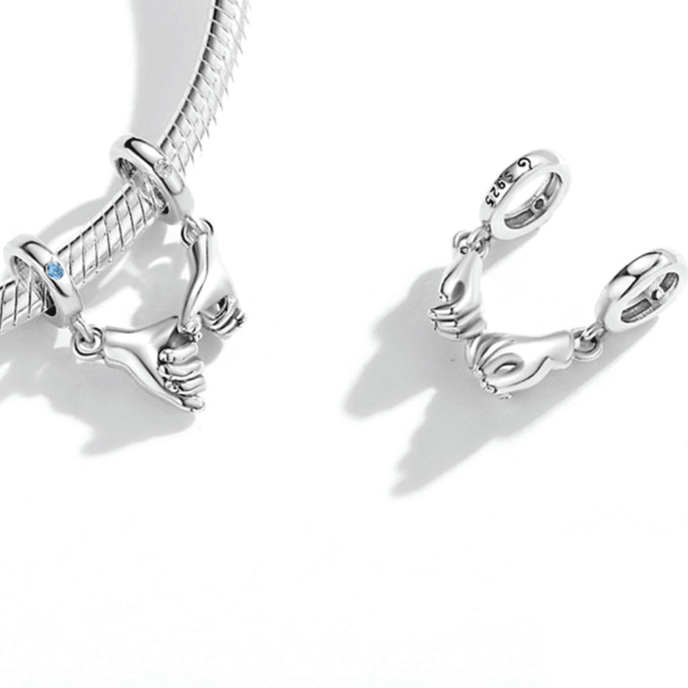 Berloque Duplo Juro de Dedinho - Prata 925 - Lojas Promorin