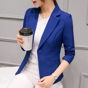 Blazer Feminino Alfaiataria Manga Longa - Lojas Promorin