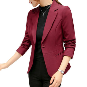 Blazer Feminino Alfaiataria Manga Longa - Lojas Promorin