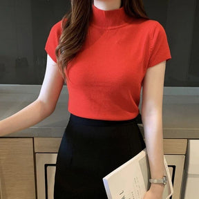 Blusa Cashmere Gola Alta