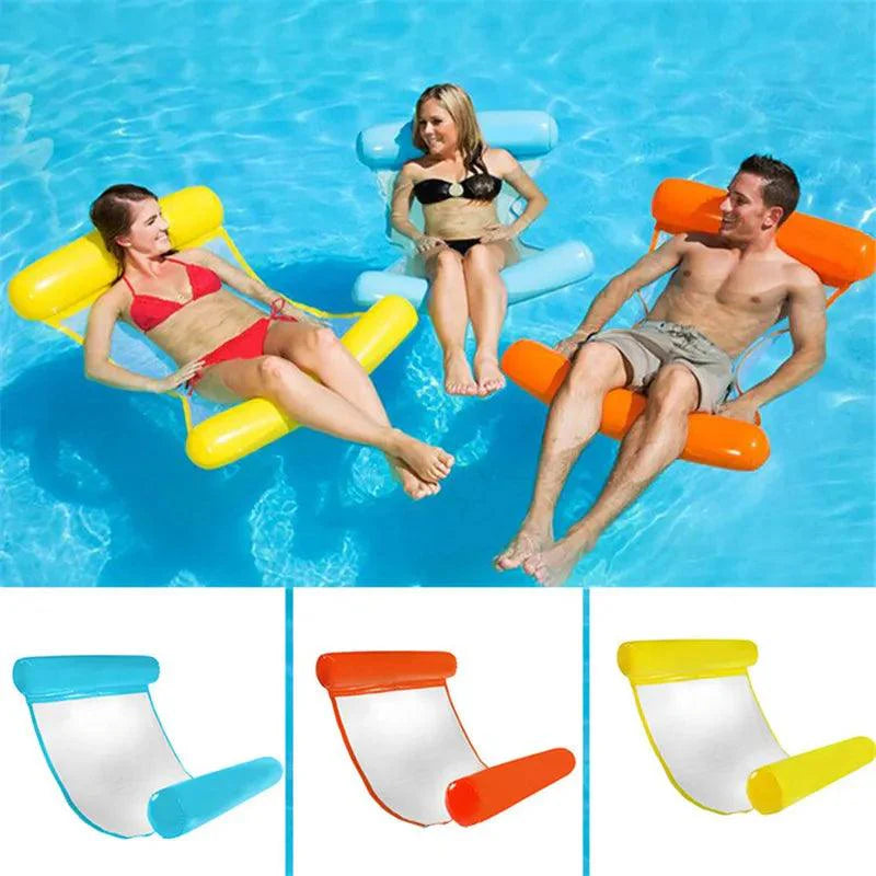 Boia de Piscina com Rede Flutuante e Almofadada - Compre 1 Leve 2 - Lojas Promorin