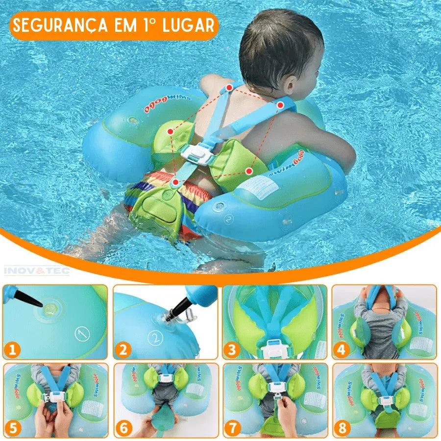 Boia Infantil Mar e Piscina Com Proteção Solar SUMMER KID - Diversão com Segurança Garantida - Lojas Promorin