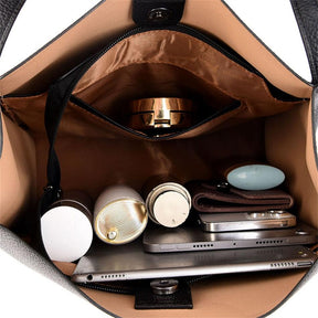 Bolsa Ombro Couro Classic - 2024 - Lojas Promorin