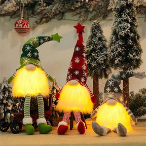 Boneco Gnomo de Natal Luminoso - Lojas Promorin