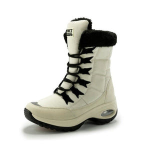 Bota de Inverno Neve de Lã a Prova D'água