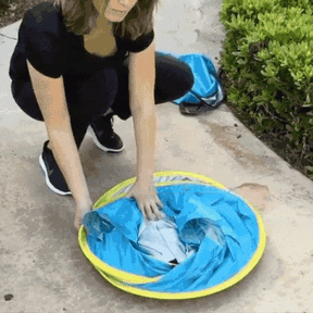 Cabana Infantil Com Piscina Para Praia PROTEÇÃO TOTAL - Os Melhores Momentos Na Praia Estão Por Vir! - Lojas Promorin