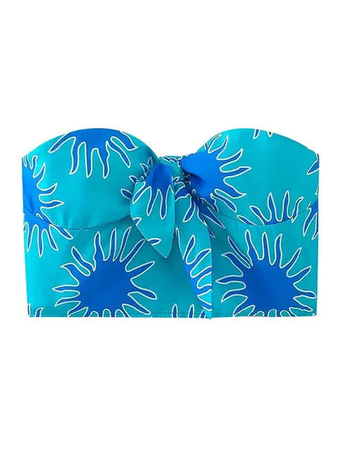 Conjunto Feminino Cropped e Calça - Thalita