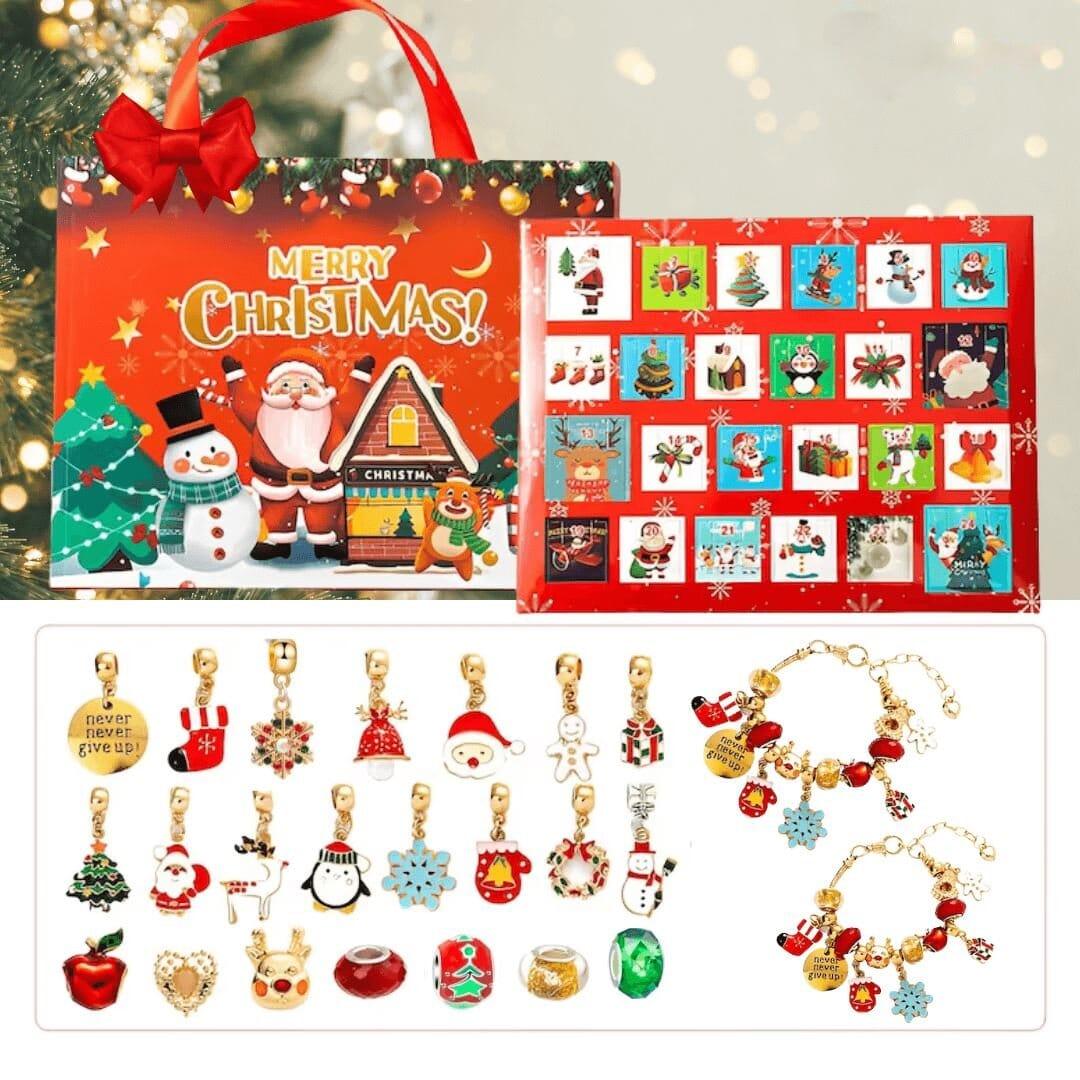 Calendário Infantil Contagem Regressiva de Natal + Berloques Surpresas - Lojas Promorin