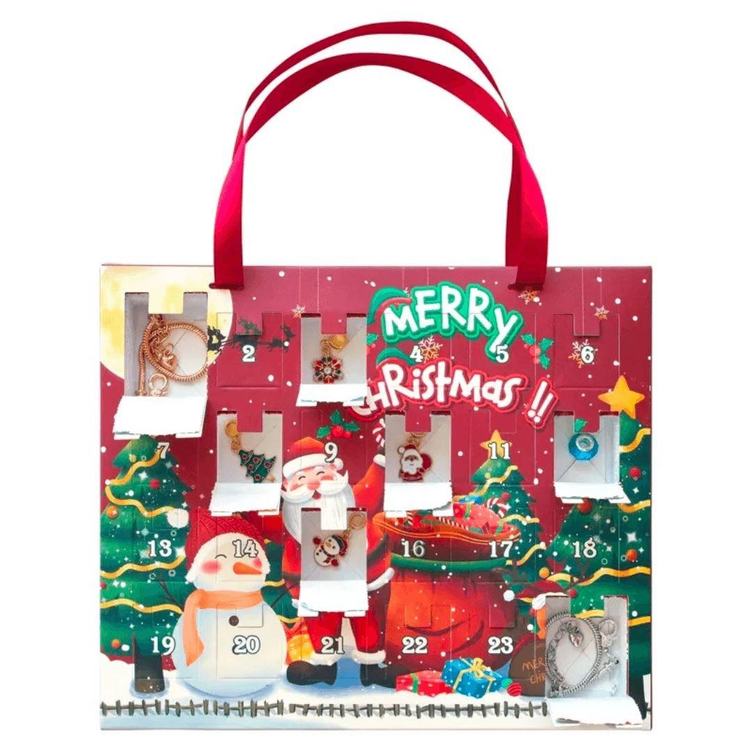 Calendário Infantil Contagem Regressiva de Natal + Berloques Surpresas - Lojas Promorin