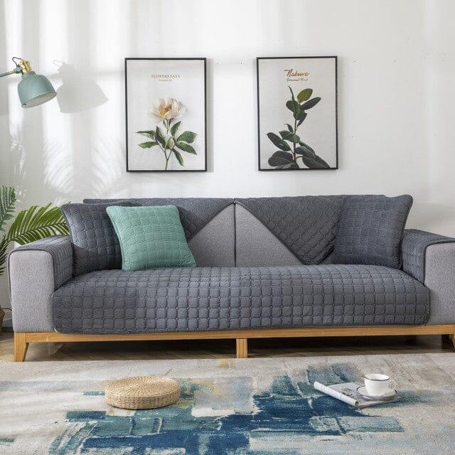 Capa de Sofá Peluciada ( Kit Completo ) - Lojas Promorin