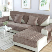 Capa de Sofá Peluciada ( Kit Completo ) - Lojas Promorin