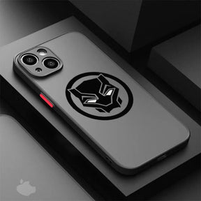 Capinha Iphone Marvel Superheroes Logo Translúcida - Case de Alta Proteção e Resistência - Lojas Promorin