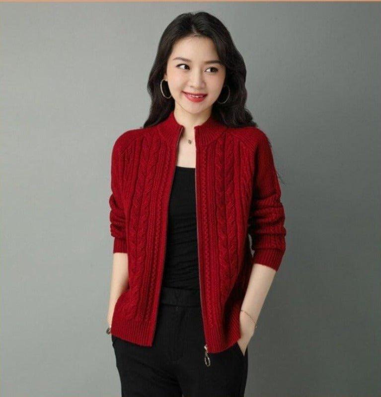 Cardigan Inverno frio Manga Longa - Frete Grátis - Lojas Promorin