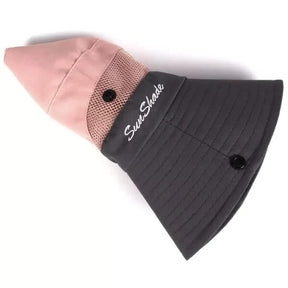 Chapéu de Sol Dobrável com Proteção UV 50+