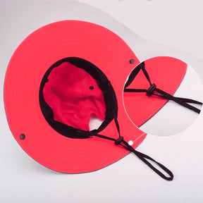 Chapéu de Sol Dobrável com Proteção UV 50+