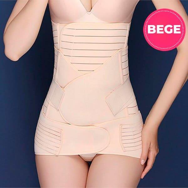 Cinta Modeladora Pós - Parto Alta Compressão - Lojas Promorin