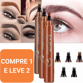 [COMPRE 1 E LEVE 2] Caneta Micropigmentadora à prova d'água - Forever Eyebrow 2023 - Lojas Promorin