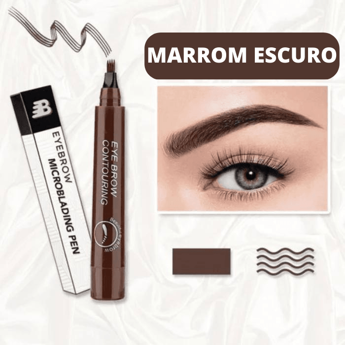 [COMPRE 1 E LEVE 2] Caneta Micropigmentadora à prova d'água - Forever Eyebrow 2023 - Lojas Promorin
