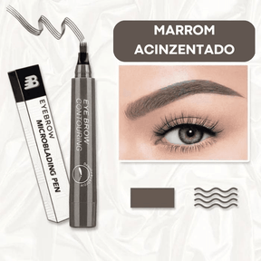 [COMPRE 1 E LEVE 2] Caneta Micropigmentadora à prova d'água - Forever Eyebrow 2023 - Lojas Promorin