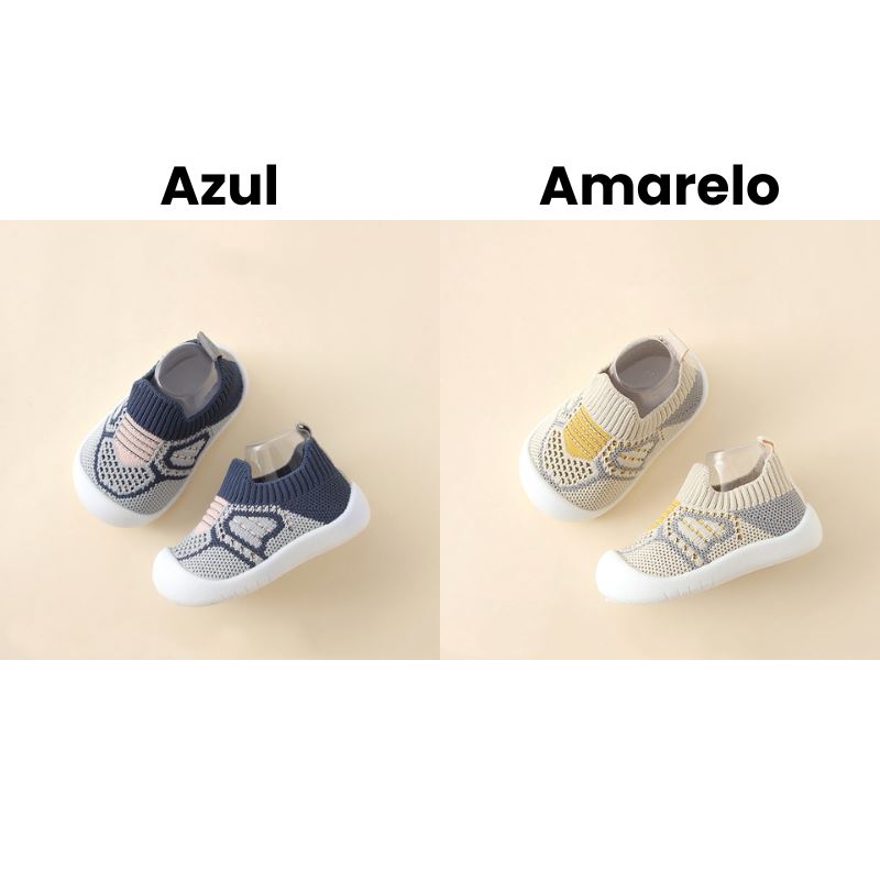 Sapatênis Infantil Respiravel Antideslizamento - Primeiros Passos 0-4 anos