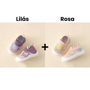 Sapatênis Infantil Respiravel Antideslizamento - Primeiros Passos 0-4 anos