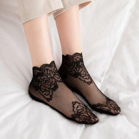 Compre 3 Leve 5 - Meias de Renda Confort 5D - Lojas Promorin