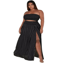 Conjunto Cropped e Saia Plus Size Bella