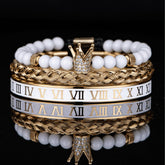 Conjunto de 3 Pulseiras ROYAL MARFIN Banhada a Ouro- SUPER PROMOÇÃO de LANÇAMENTO (Últimas Unidades) - Lojas Promorin