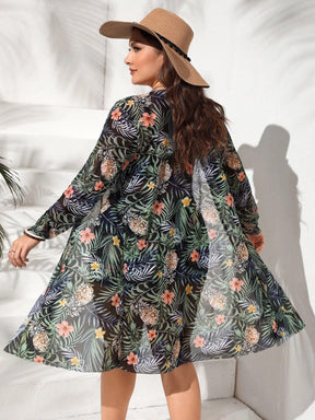 Conjunto De Biquíni Plus Size 3 Peças - Catarina