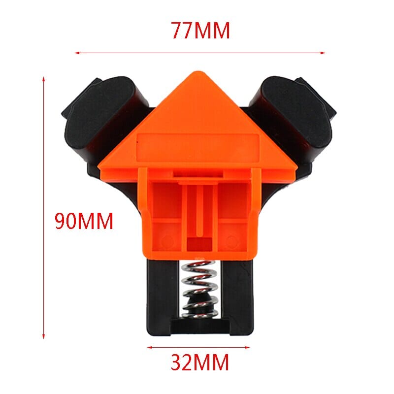 Conjunto de Braçadeira de Grampo de Ângulo Reto Multifunção