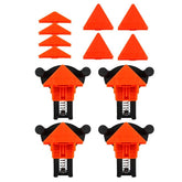 Conjunto de Braçadeira de Grampo de Ângulo Reto Multifunção