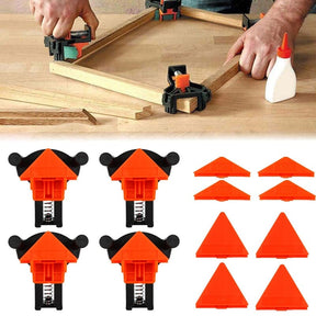 Conjunto de Braçadeira de Grampo de Ângulo Reto Multifunção