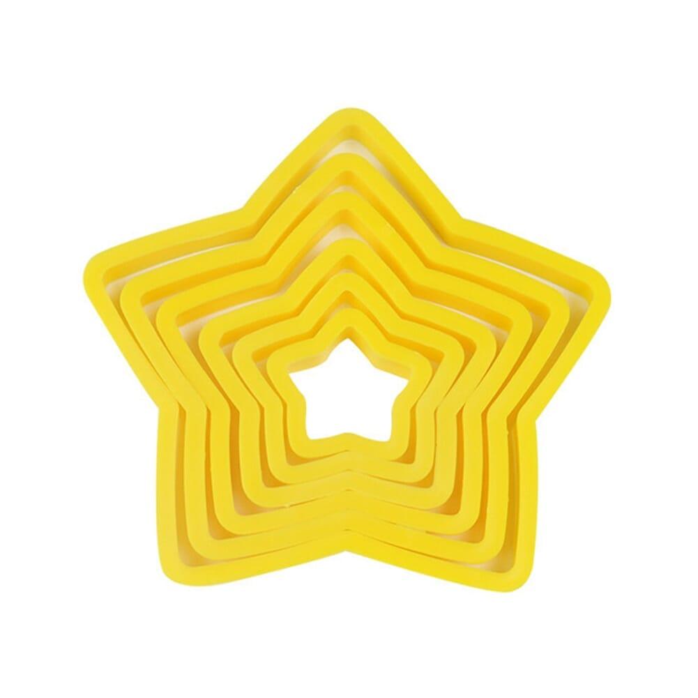 Conjunto Moldes para Biscoitos - Árvore de Natal 3D ( 6 Peças ) - Lojas Promorin