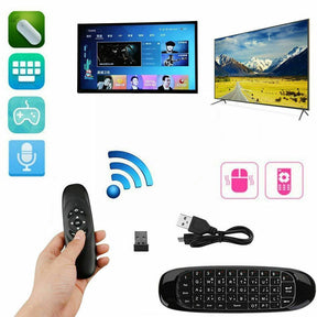 Controle Mouse Mini Teclado Smart Wireless - Lojas Promorin