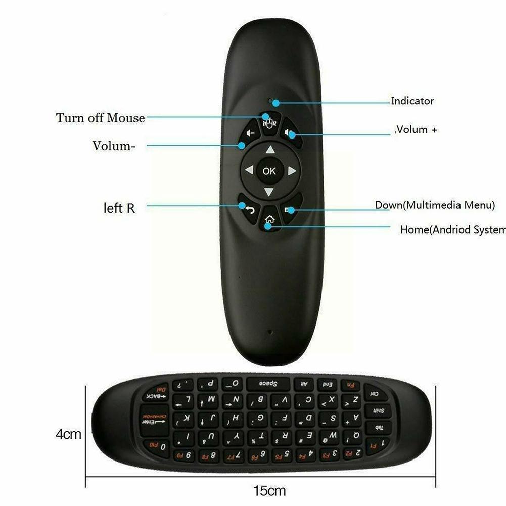 Controle Mouse Mini Teclado Smart Wireless - Lojas Promorin