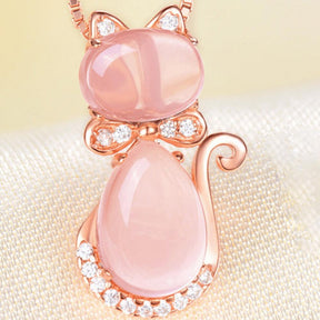 Corrente Veneziana Com Pingente MISS CAT cravejado com Cristais de Zircônia - SUPER PROMOÇÃO DE LANÇAMENTO - Lojas Promorin