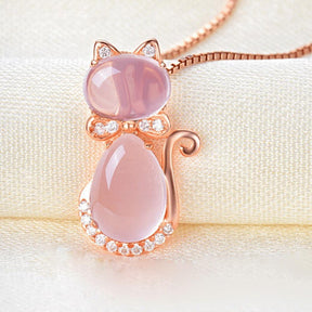 Corrente Veneziana Com Pingente MISS CAT cravejado com Cristais de Zircônia - SUPER PROMOÇÃO DE LANÇAMENTO - Lojas Promorin