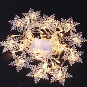 Cortina Flocos de Neve LED - Natal 2023 - Lojas Promorin