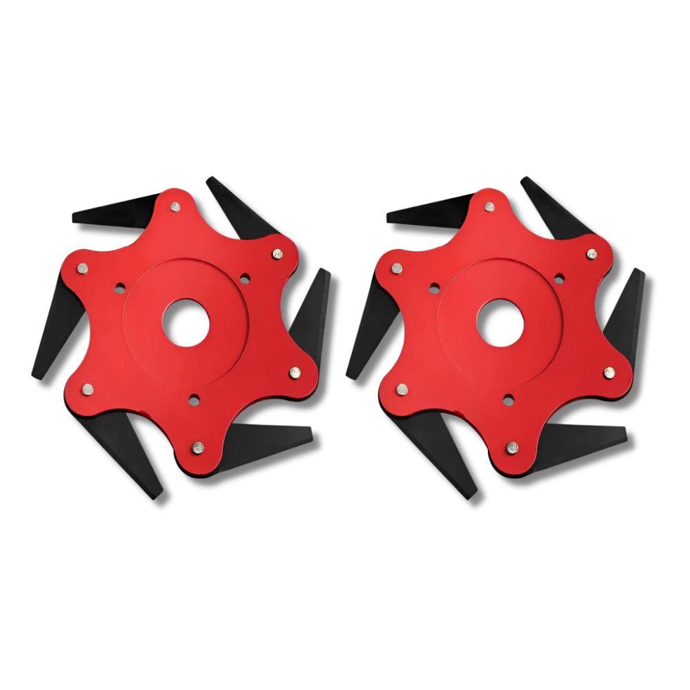 Disco de Corte para Roçadeira Universal com 6 Lâminas - Disco Premium - Lojas Promorin