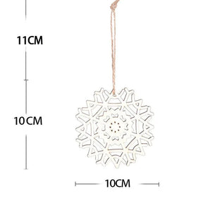 Enfeites para Árvore de Natal Flocos de Neve - Kit com 24 unidades - Lojas Promorin